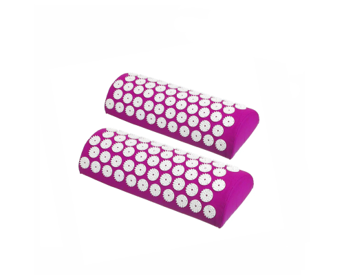 Комплект: 2 подушки фиолетовые с поролоном