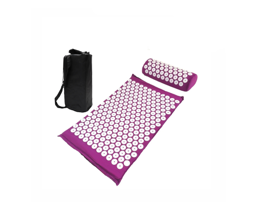 Аппликатор Кузнецова комплект фиолетовый  (подушка +коврик ) + чехол в подарок