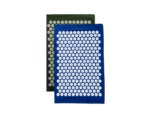 Коврики однослойные синий+оливковый (аппликатор Кузнецова)