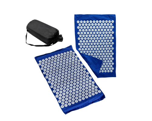 Коврик синий + поролон+ ЧЕХОЛ+ коврик однослойный синий