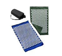 Коврик синий + поролон+ ЧЕХОЛ+ коврик однослойный оливковый