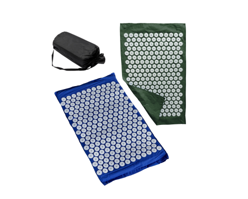 Коврик синий + поролон+ ЧЕХОЛ+ коврик однослойный оливковый