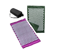 Коврик фиолетовый+поролон+ЧЕХОЛ+ коврик однослойный оливковый
