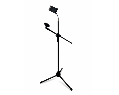 Стойка для микрофона журавль ML-G22 с держателем микрофона и подставкой для планшета до 18 см