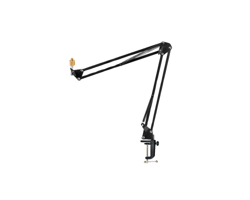 Настольная стойка пантограф ST-34A с усиленной струбциной для камеры весом до 1.6 кг