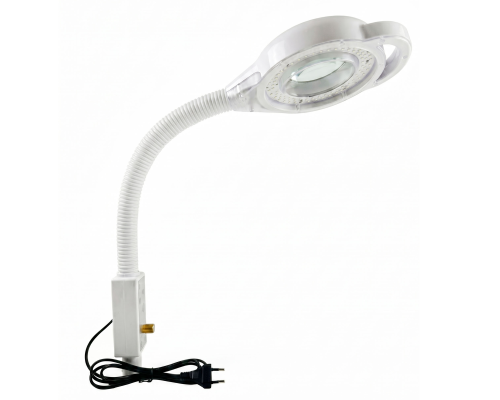Лупа косметологическая с подсветкой LED гибкая ножка