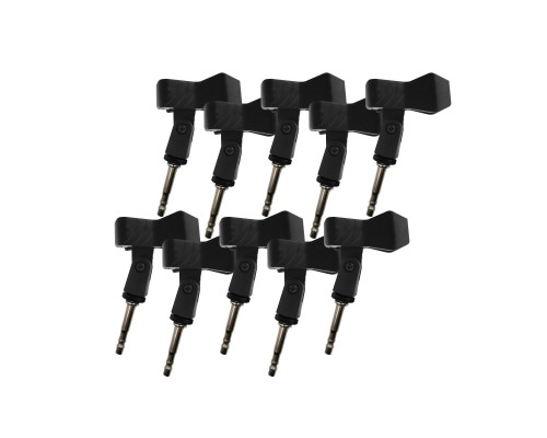 Держатель для микрофона «прищепка» с переходником и креплением для пантографа, в комплекте 10 шт.