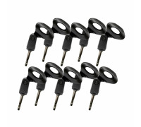 Держатель для ручного микрофона с переходником и креплением для пантографа, в комплекте 10 шт.