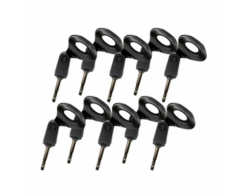 Держатель для ручного микрофона с переходником и креплением для пантографа, в комплекте 10 шт.