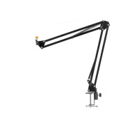 Настольная стойка пантограф NB-3523 для микрофона с металлическим переходником резьбой 5/8.