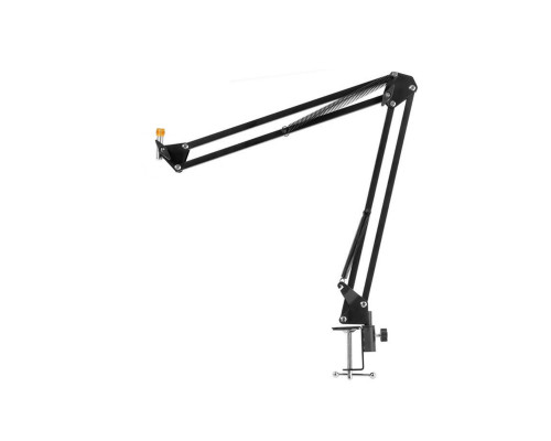 Настольная стойка пантограф NB-3523 для микрофона с металлическим переходником резьбой 5/8.