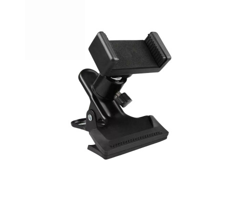 Универсальный держатель для телефона с зажим креплением к столу, на гитару и другие музыкальные инструменты