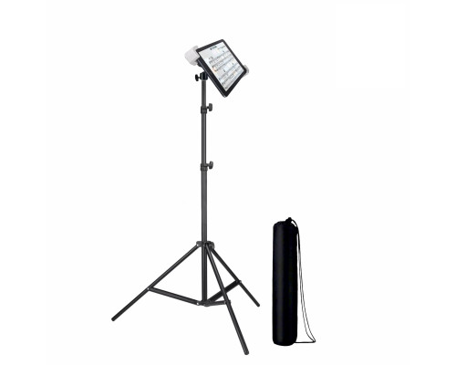 Напольная стойка штатив JBH-BG18 с держателем для планшета 18-29 см и сумкой для переноски