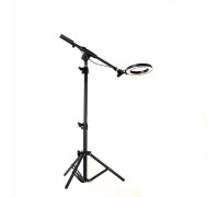 Напольный светильник JLG-1 со светодиодной лампой диаметром 16 см на штативе JBH