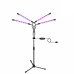 Фитолампа светодиодная, светильник для растений на штативе FL-ML-P с пультом на проводе, 4 панели