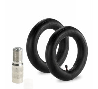 Комплект: 2 камеры для электросамоката Xiaomi, резиновые, размер 8 1/2"x 2", и удлинитель ниппеля