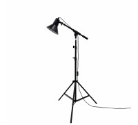 Напольный светильник JBAB с черным абажуром на штативе JBH