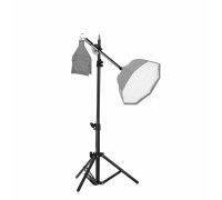 Напольная стойка журавль JBH-35H для легких софтбоксов с крючком для противовеса