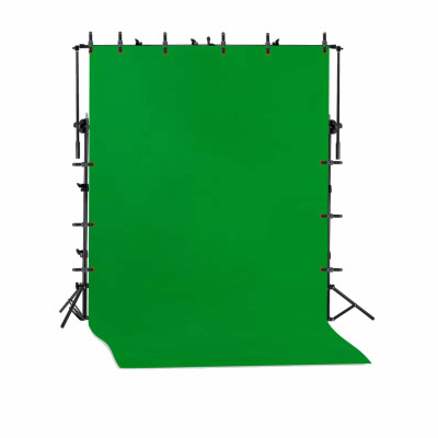 Переносной каркас KF-300VFP-3 с регулировкой по высоте до 250 см и ширине до 300 см с фотофоном 3х3 м и прищепками