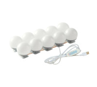 Подсветка для зеркала для макияжа, набор лампочек 10 штук