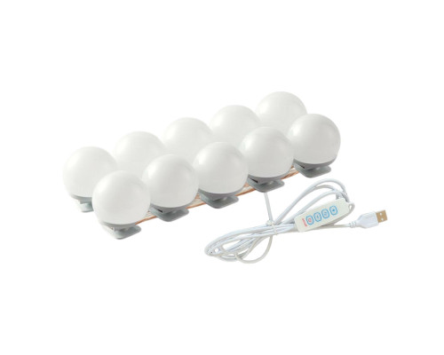 Подсветка для зеркала для макияжа, набор лампочек 10 штук