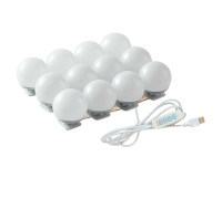 Подсветка для зеркала, 12 лампочек с регулировкой яркости