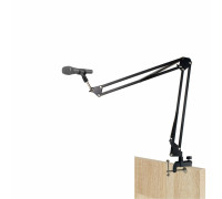 Настольная стойка пантограф KG2S-1200 с усиленной струбциной для горизонтального и вертикального крепления с максимальной нагрузкой до 1 кг