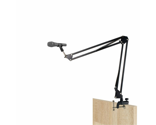 Настольная стойка пантограф KG2S-1200 с усиленной струбциной для горизонтального и вертикального крепления с максимальной нагрузкой до 1 кг
