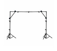 Переносной каркас для фотофона KFU-280Z с усиленными углами против провисания, высота до 2 м и ширина до 2,80 м