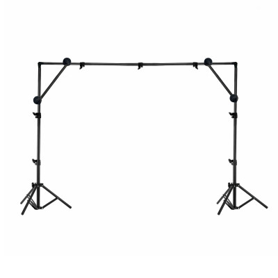 Переносной каркас для фотофона KFU-280Z с усиленными углами против провисания, высота до 2 м и ширина до 2,80 м