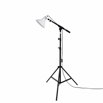 Напольный светильник JBAW-35 с белым абажуром на штативе JBH