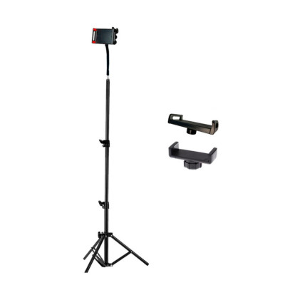 Напольная стойка штатив JBH-G25P в комплекте с 3 держателями для телефона от 5,7 см и для планшета до 25 см