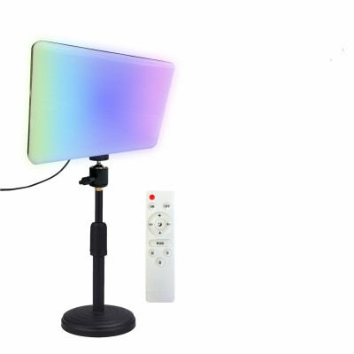 Осветитель RGB PM-26ZM на пульте управления с регулировкой цвета и яркости на настольной стойке с резьбой 3/8