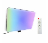 Осветитель RGB PM-26A на пульте управления с регулировкой цвета и яркости с адаптером холодный башмак