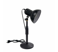 Настольная лампа светильник LZM-63B с черным абажуром