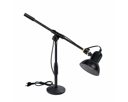 Светильник настольный LPZM-63B с черным абажуром