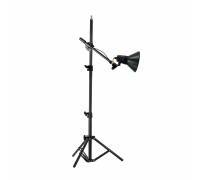 Напольный светильник JBAB-15 с черным абажуром на штативе JBH