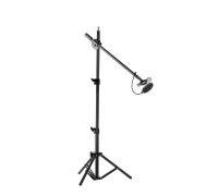Напольная стойка для микрофона журавль MCPro-63P10 с поп-фильтром диаметром 10 см