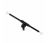 Универсальная горизонтальная планка 60 см с крючками с двух сторон с креплением на штатив с резьбой 3/8"