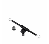 Универсальная горизонтальная планка 31 см с крючками с двух сторон с креплением на штатив с резьбой 1/4"