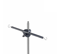 Универсальная горизонтальная планка 31 см с крючками с двух сторон с соединением 15х19 мм на штатив