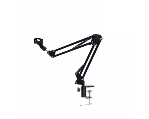 Стойка для микрофона, пантограф MNB-25M с держателем бочонок на струбцине