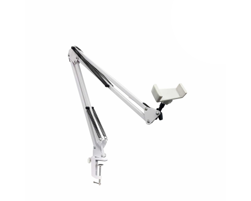 Держатель DTPB-2 для телефона для съемки на пантографе с гибким креплением, белый