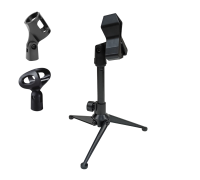 Стойка для микрофона металлическая MF-027-38D3 с 3 держателями
