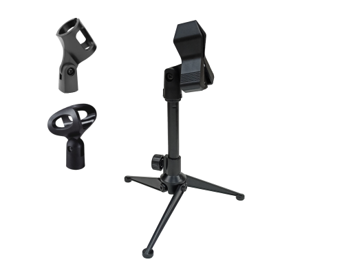 Стойка для микрофона металлическая MF-027-38D3 с 3 держателями