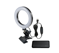 Светильник автономный SNP16-PB лампа диаметром 16 см на прищепке с внешним аккумулятором