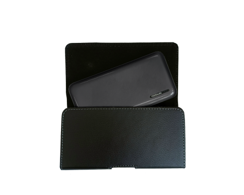 Внешний аккумулятор PB-5 10000 mAh, черный, в чехле кобуре 5.5 дюймов для телефона