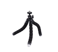 Стойка для микрофона FLM-38, штатив трипод с гибкими ножками, резьба 3/8, черный