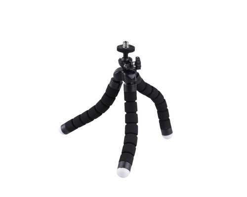 Стойка для микрофона FLM-38, штатив трипод с гибкими ножками, резьба 3/8, черный