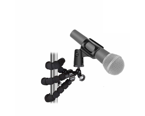 Держатель бочонок на стойке для микрофона DB-FLM-38 с гибкими ножками